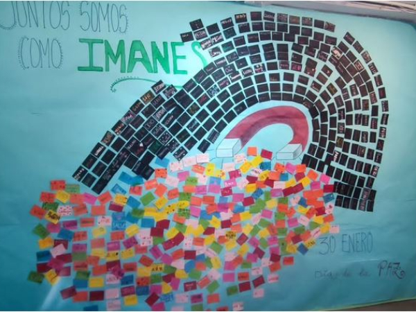 Juntos somos como imanes