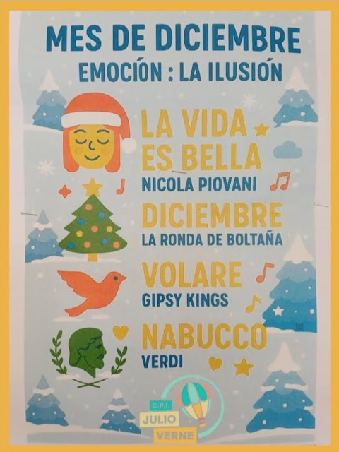 Entramos cantando en diciembre